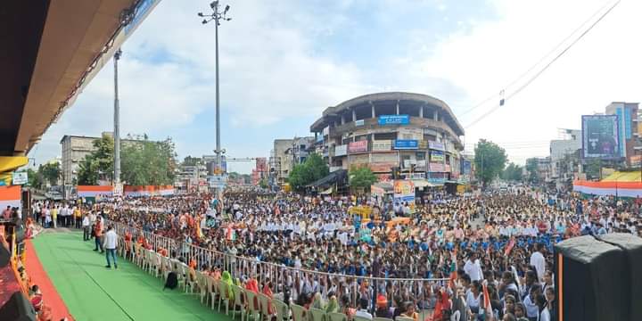 सक्करदरा चौकात रंगले ‘वंदे मातरम’ सामूहिक पठण’